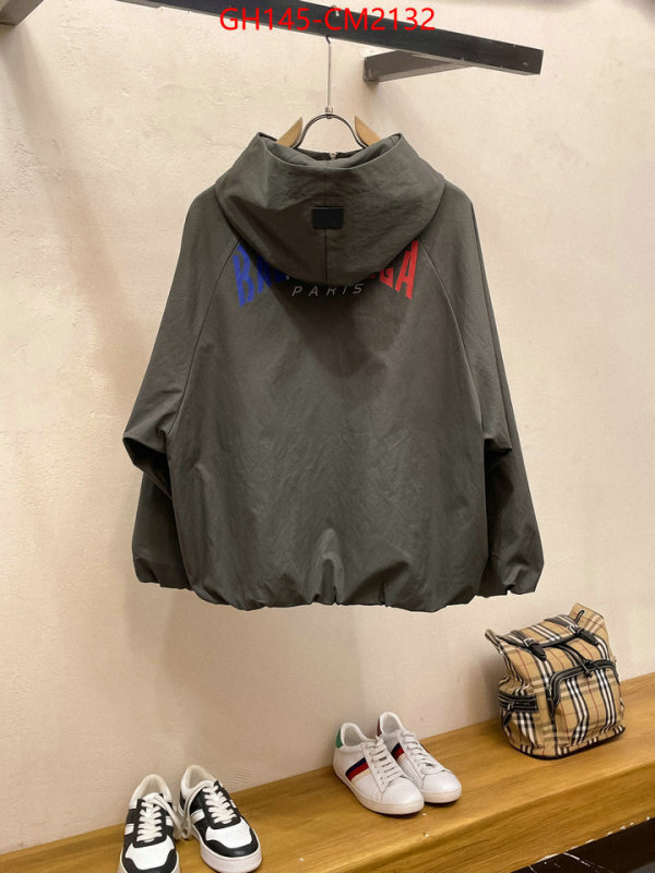 Clothing-Balenciaga the highest quality fake ID: CM2132 $: 145USD