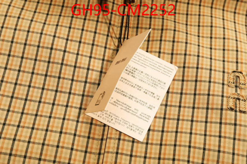Clothing-MIU MIU buy high-quality fake ID: CM2252 $: 95USD