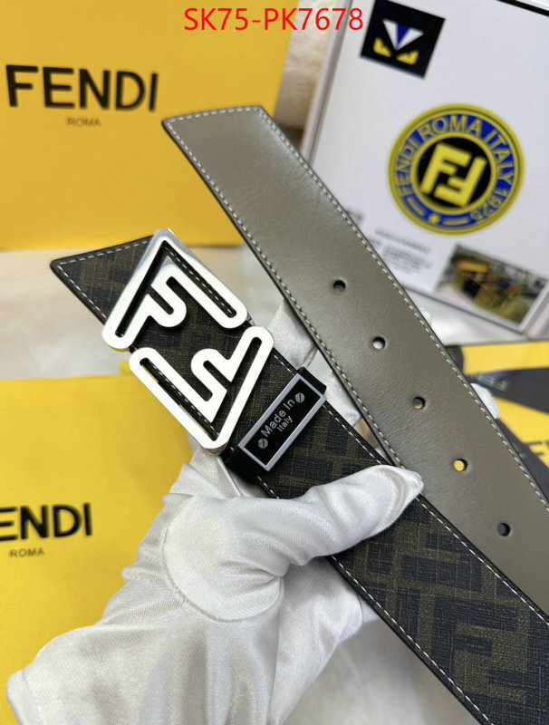 Belts-Fendi shop cheap high quality 1:1 replica ID: PK7678 $: 75USD