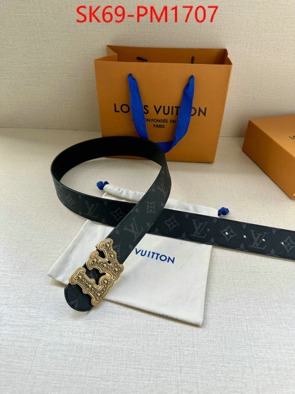 Belts-LV high quality replica designer ID: PM1707 $: 69USD