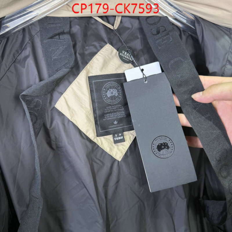 Down jacket Men-Canada Goose perfect ID: CK7593 $: 179USD