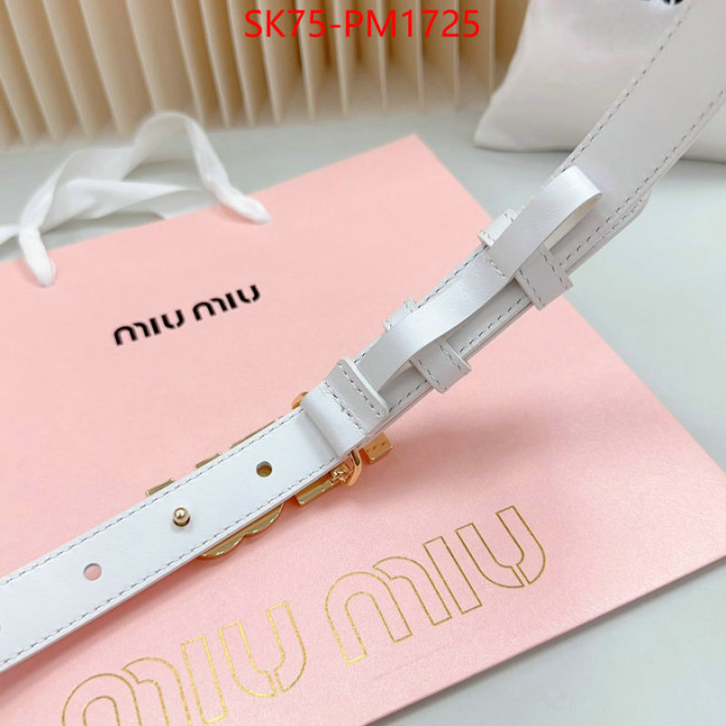 Belts-MIU MIU buy the best high quality replica ID: PM1725 $: 75USD