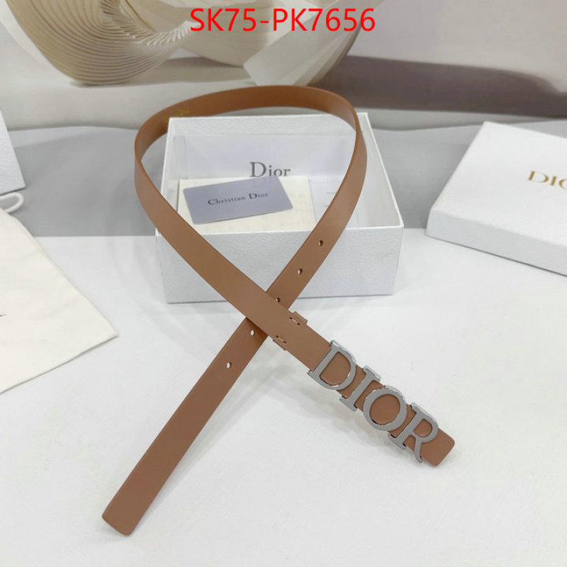 Belts-Dior top perfect fake ID: PK7656 $: 75USD