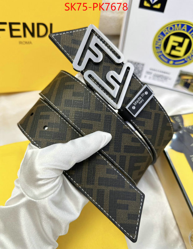 Belts-Fendi shop cheap high quality 1:1 replica ID: PK7678 $: 75USD