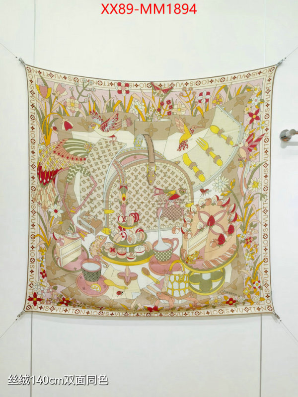 Scarf-LV top brands like ID: MM1894 $: 89USD