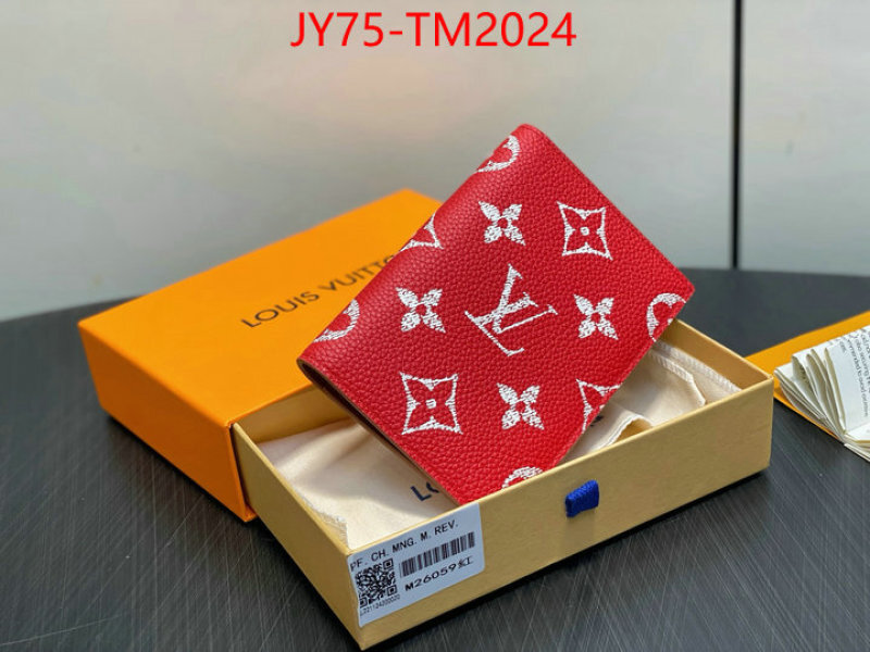 LV Bags(TOP)-Wallet cheap high quality replica ID: TM2024 $: 75USD,-shoes yupoo LV Bags(TOP)-Wallet cheap high quality replica ID: TM2024 $: 75USD,