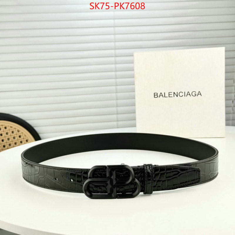 Belts-Balenciaga how to find replica shop ID: PK7608 $: 75USD