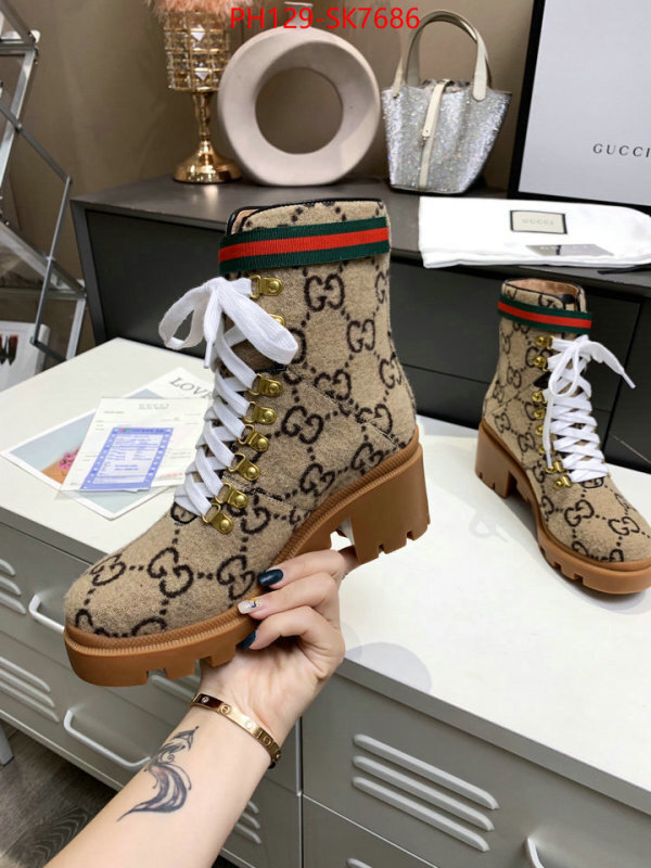 Women Shoes-Gucci best site for replica ID: SK7686 $: 129USD