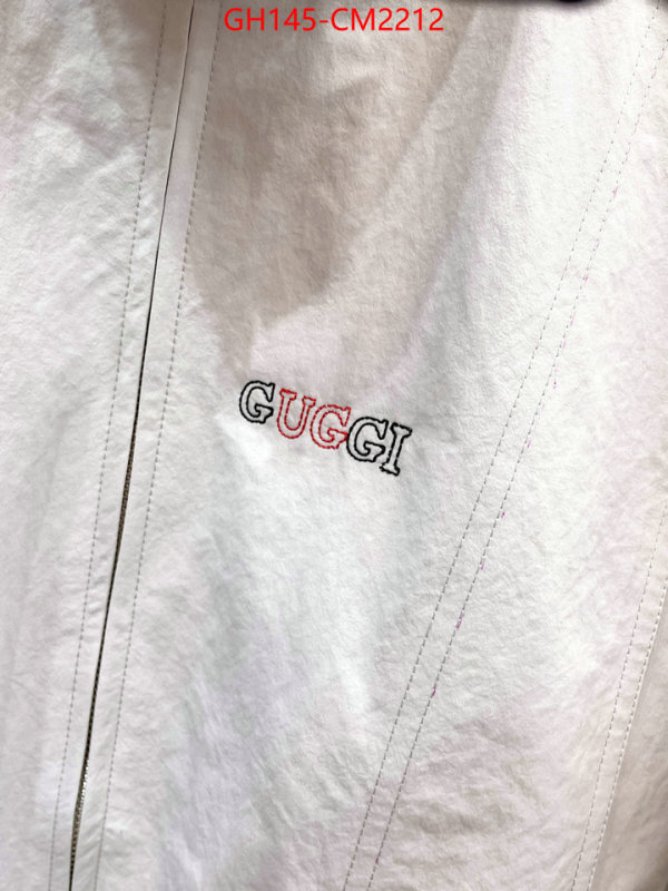 Clothing-Gucci where should i buy replica ID: CM2212 $: 145USD