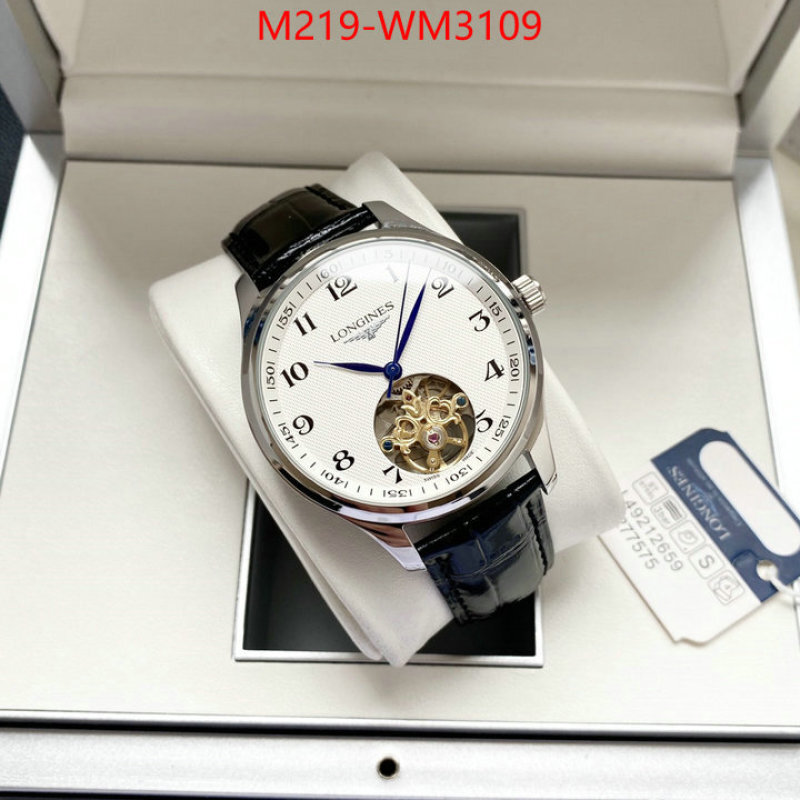 Watch(TOP)-Longines top quality designer replica ID: WM3109 $: 219USD-shoes yupoo Watch(TOP)-Longines top quality designer replica ID: WM3109 $: 219USD