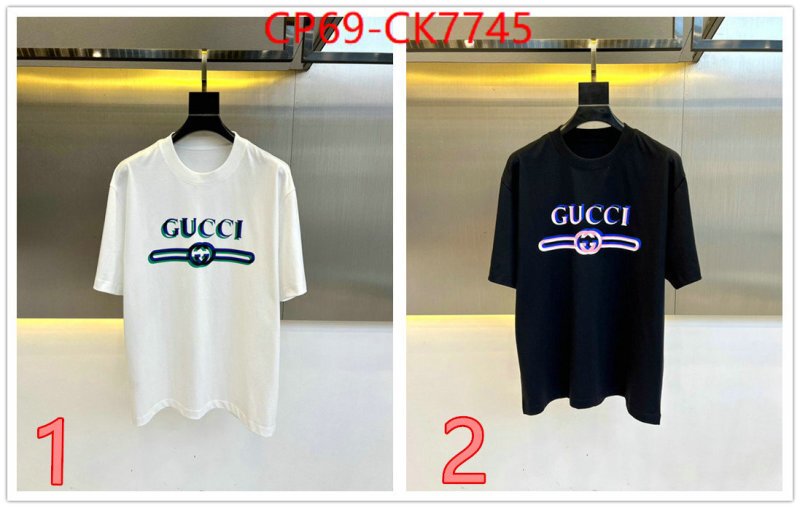 Clothing-Gucci can i buy replica ID: CK7745 $: 69USD