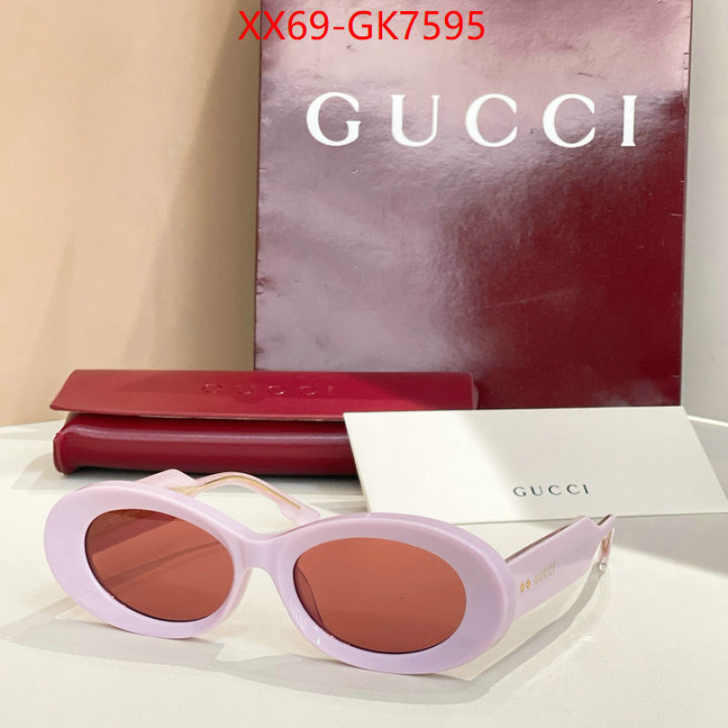 Glasses-Gucci customize best quality replica ID: GK7595 $: 69USD