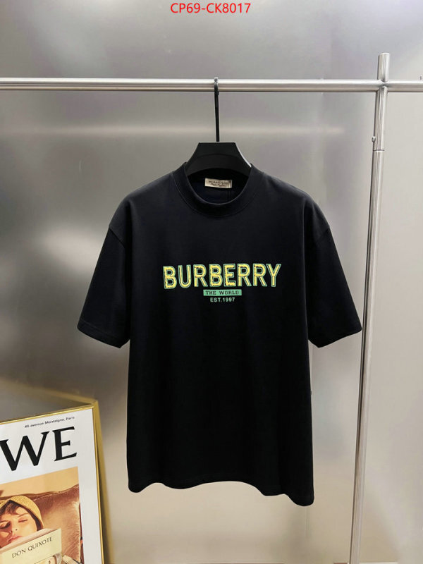 Clothing-Burberry high quality online ID: CK8017 $: 69USD