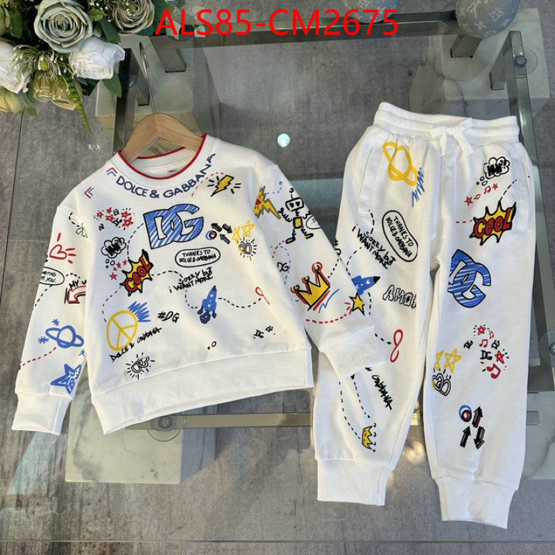 Kids clothing-DG perfect quality designer replica ID: CM2675 $: 85USD