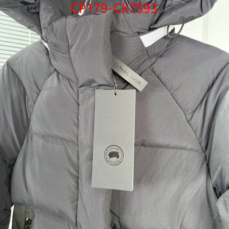 Down jacket Men-Canada Goose perfect ID: CK7593 $: 179USD