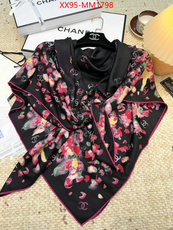 Scarf-Chanel luxury fashion replica designers ID: MM1798 $: 95USD