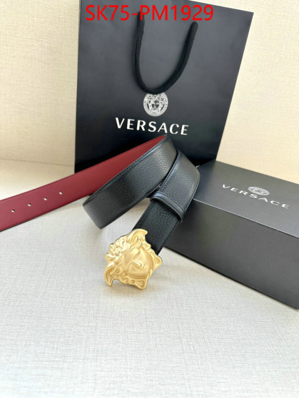 Belts-Versace top sale ID: PM1929 $: 75USD