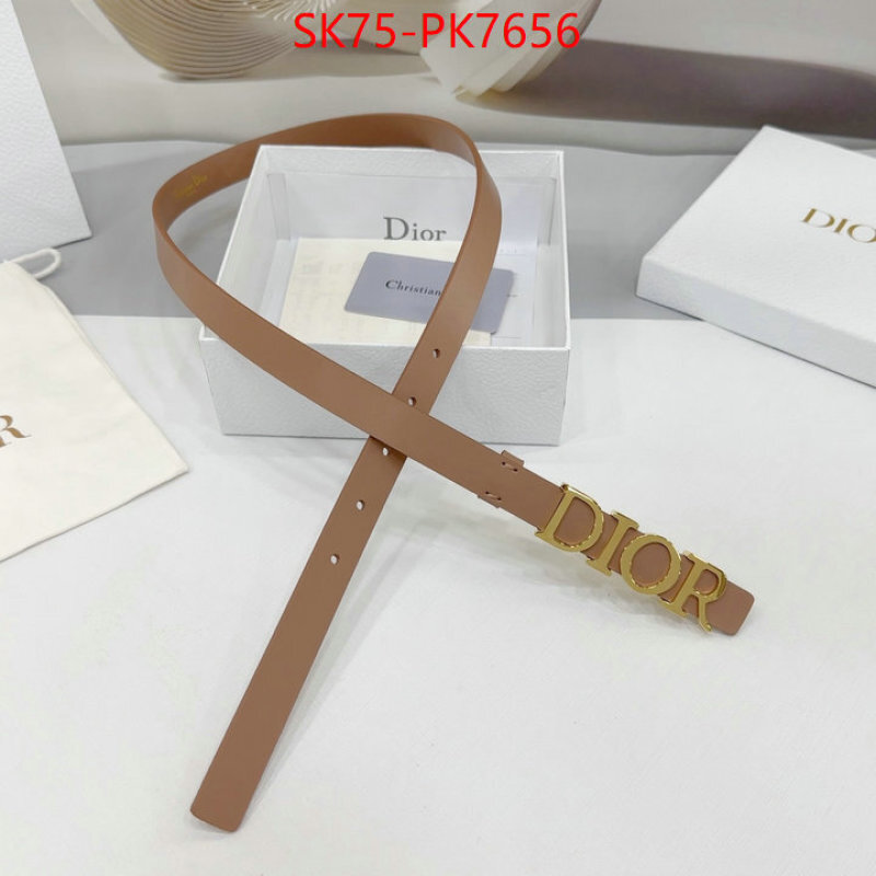 Belts-Dior top perfect fake ID: PK7656 $: 75USD