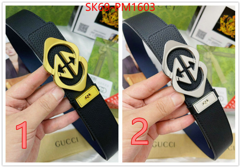 Belts-Gucci 1:1 replica ID: PM1603 $: 69USD