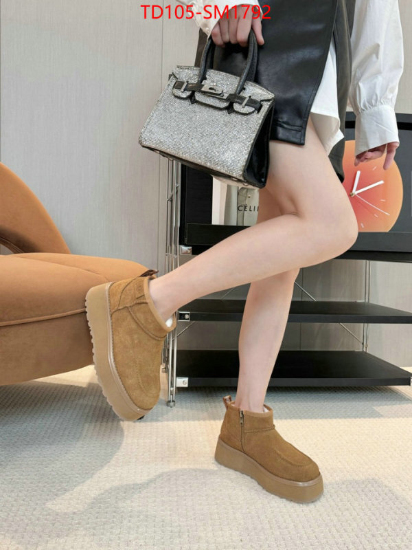 Women Shoes-UGG designer 1:1 replica ID: SM1792 $: 105USD