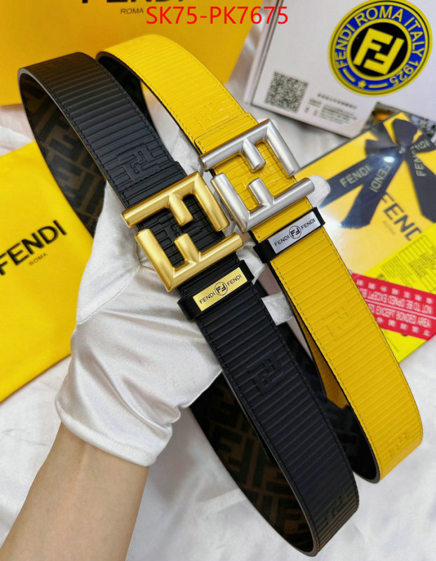 Belts-Fendi aaaaa quality replica ID: PK7675 $: 75USD