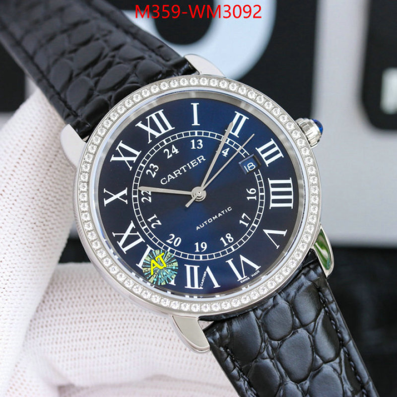 Watch(TOP)-Cartier fake high quality ID: WM3092 $: 359USD-shoes yupoo Watch(TOP)-Cartier fake high quality ID: WM3092 $: 359USD