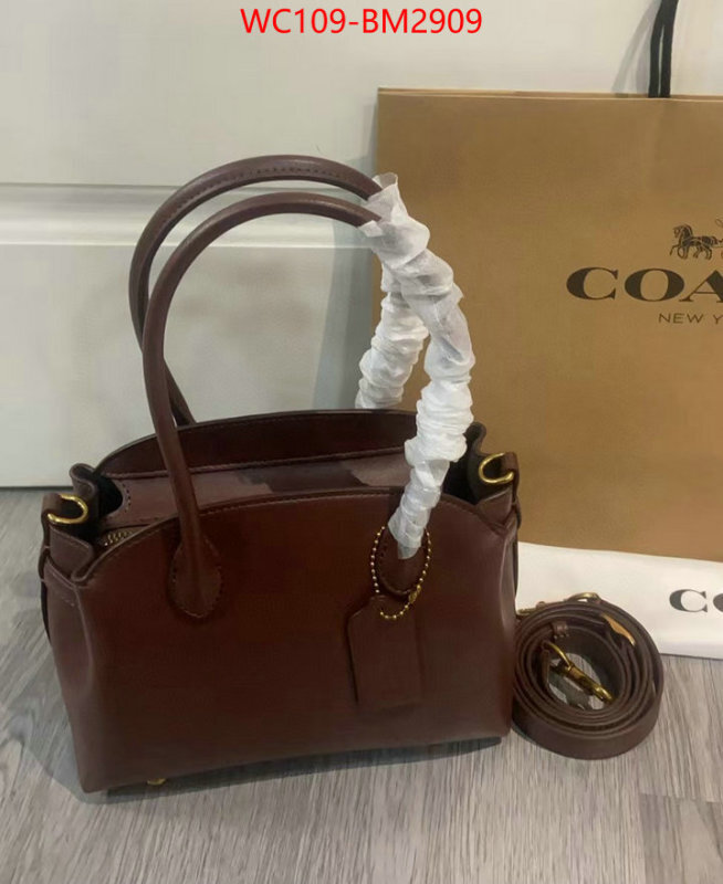 Coach Bags(4A)-Handbag- at cheap price ID: BM2909 $: 109USD,