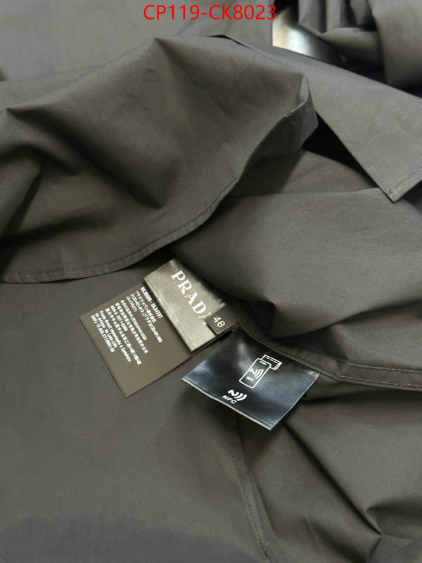 Clothing-Prada best fake ID: CK8023 $: 119USD