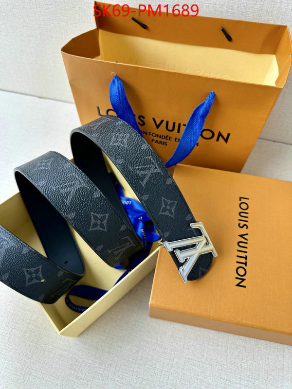 Belts-LV 2024 replica wholesale cheap sales online ID: PM1689 $: 69USD