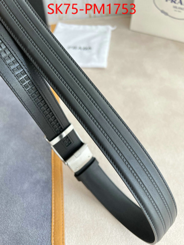 Belts-Prada best quality designer ID: PM1753 $: 75USD