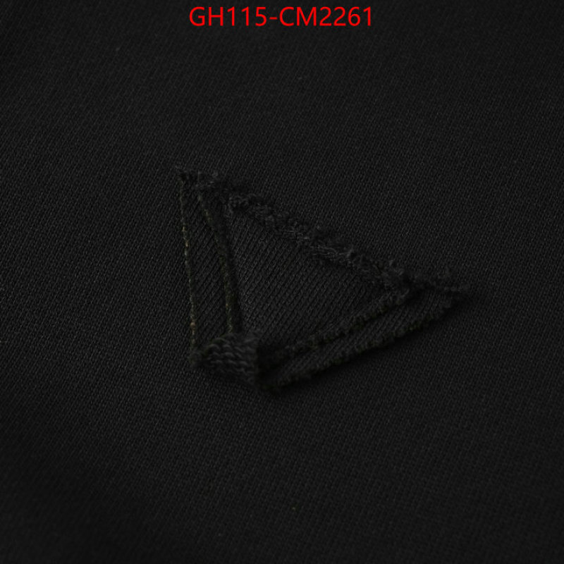Clothing-Prada wholesale 2024 replica ID: CM2261 $: 115USD