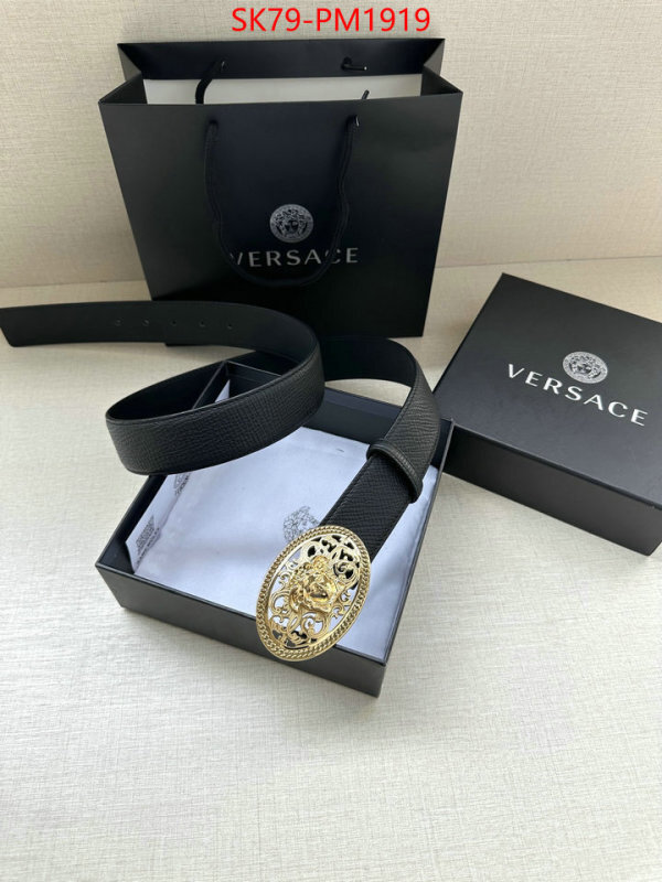 Belts-Versace cheap replica designer ID: PM1919 $: 79USD
