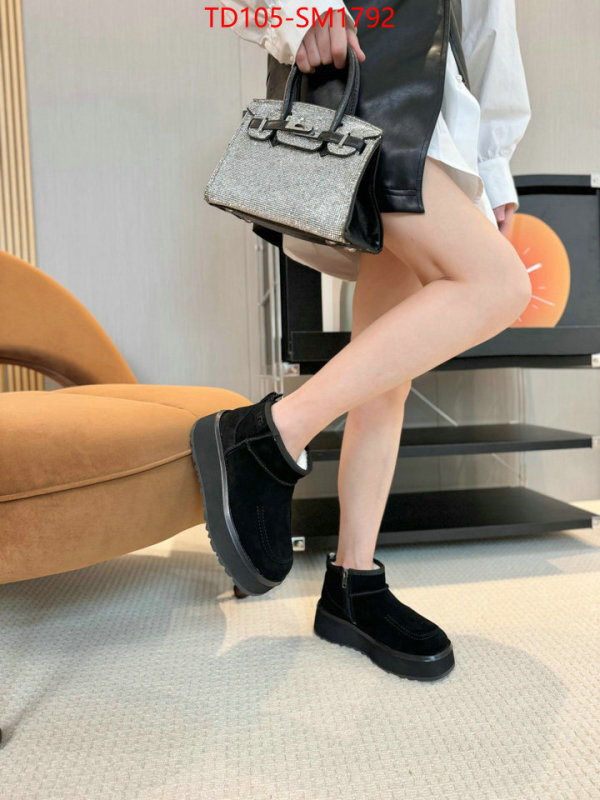 Women Shoes-UGG designer 1:1 replica ID: SM1792 $: 105USD