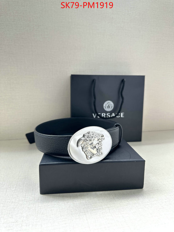 Belts-Versace cheap replica designer ID: PM1919 $: 79USD