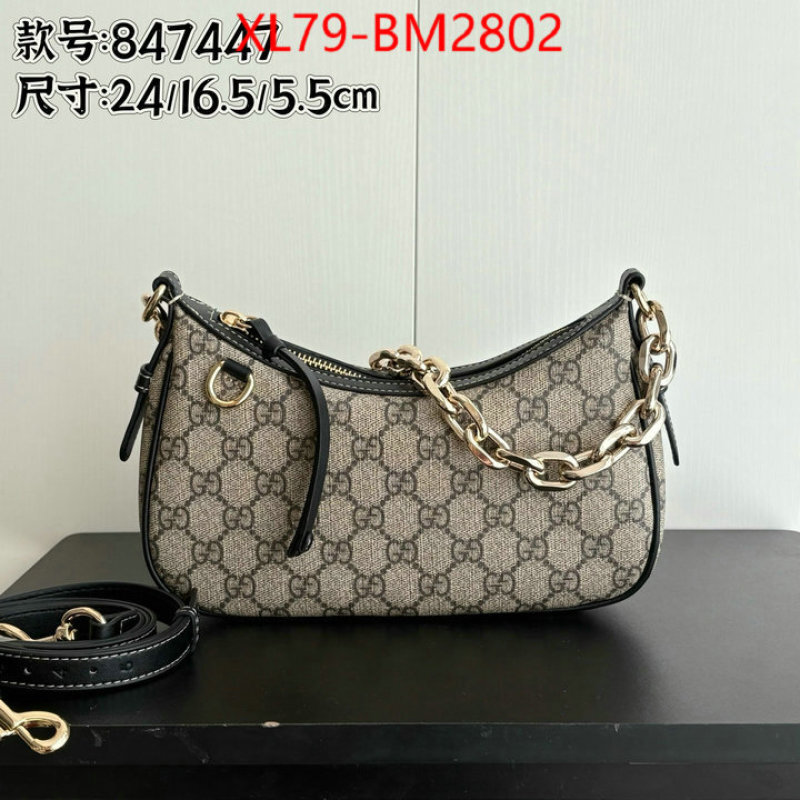 Gucci Bags(4A)-Crossbody- high quality designer ID: BM2802 $: 79USD,