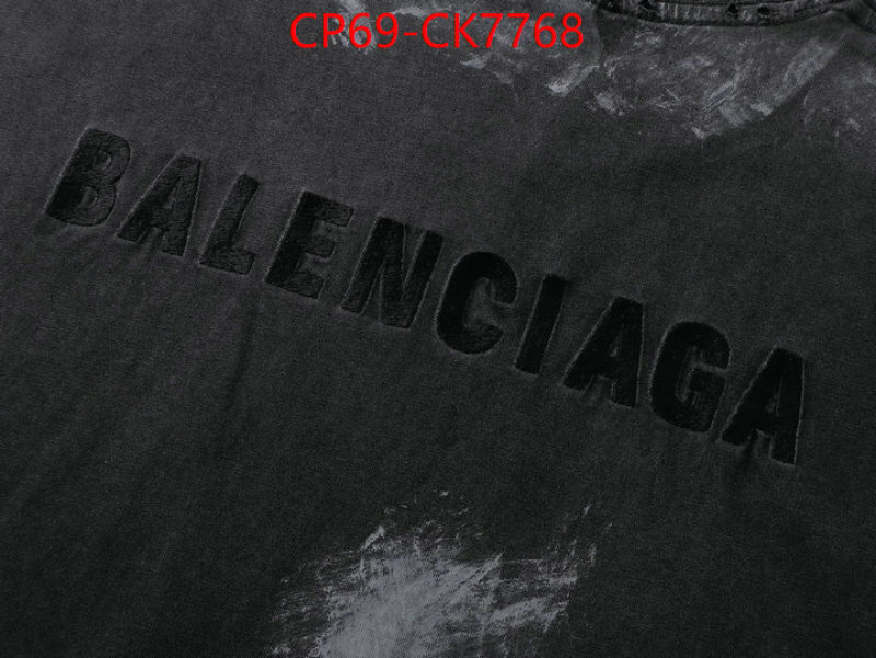 Clothing-Balenciaga online shop ID: CK7768 $: 69USD