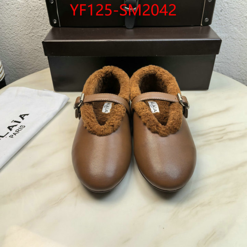Women Shoes-ALAIA high quality replica ID: SM2042 $: 125USD