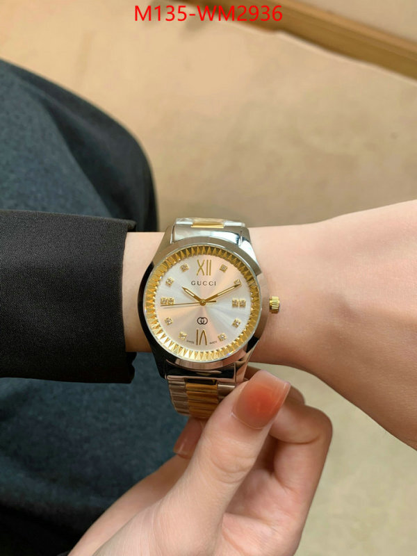 Watch(4A)-Gucci what best replica sellers ID: WM2936 $: 135USD-shoes yupoo Watch(4A)-Gucci what best replica sellers ID: WM2936 $: 135USD