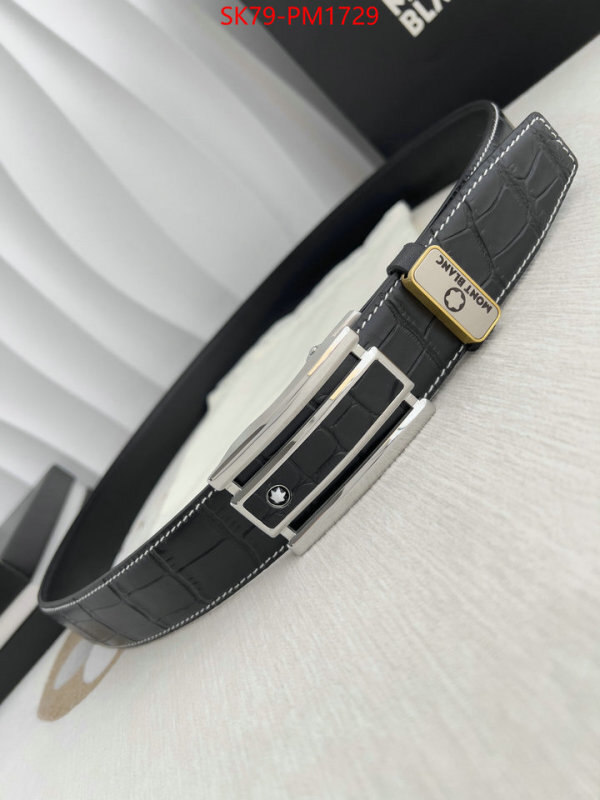 Belts-Montblanc high quality designer ID: PM1729 $: 79USD