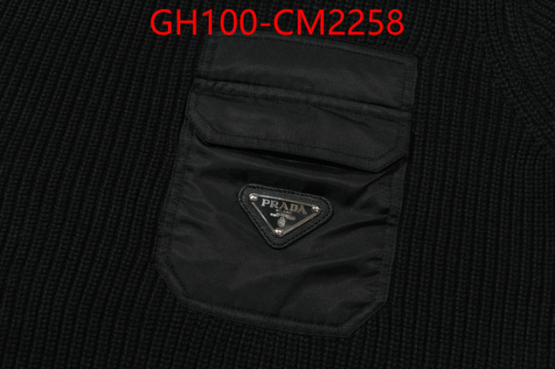 Clothing-Prada fashion designer ID: CM2258 $: 100USD