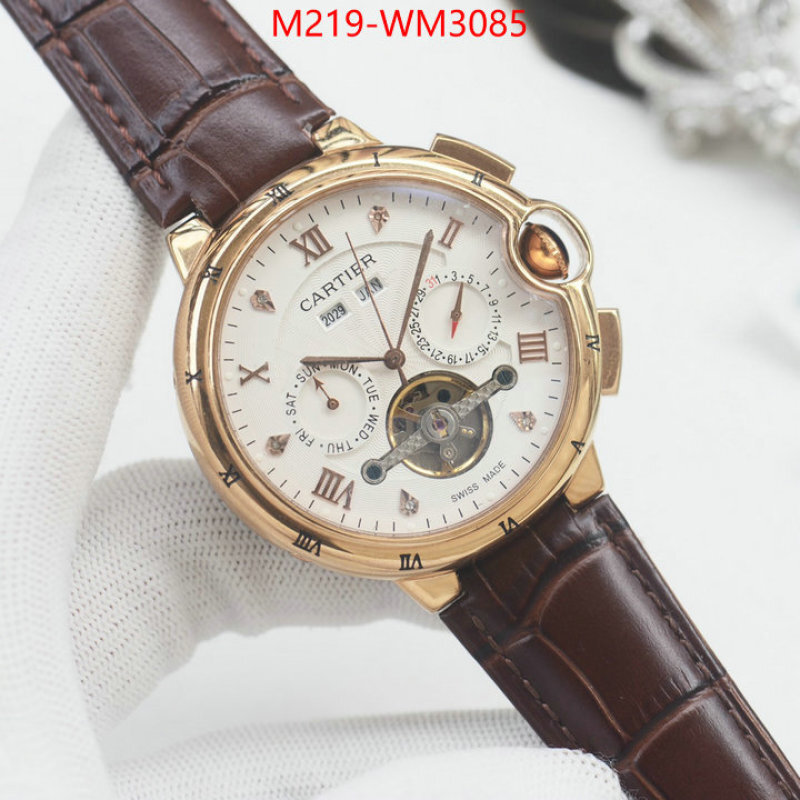 Watch(TOP)-Cartier 1:1 clone ID: WM3085 $: 219USD