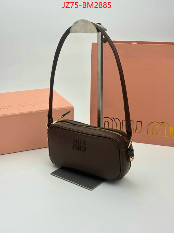 Miu Miu Bags(4A)-Handbag- replica every designer ID: BM2885 $: 75USD,