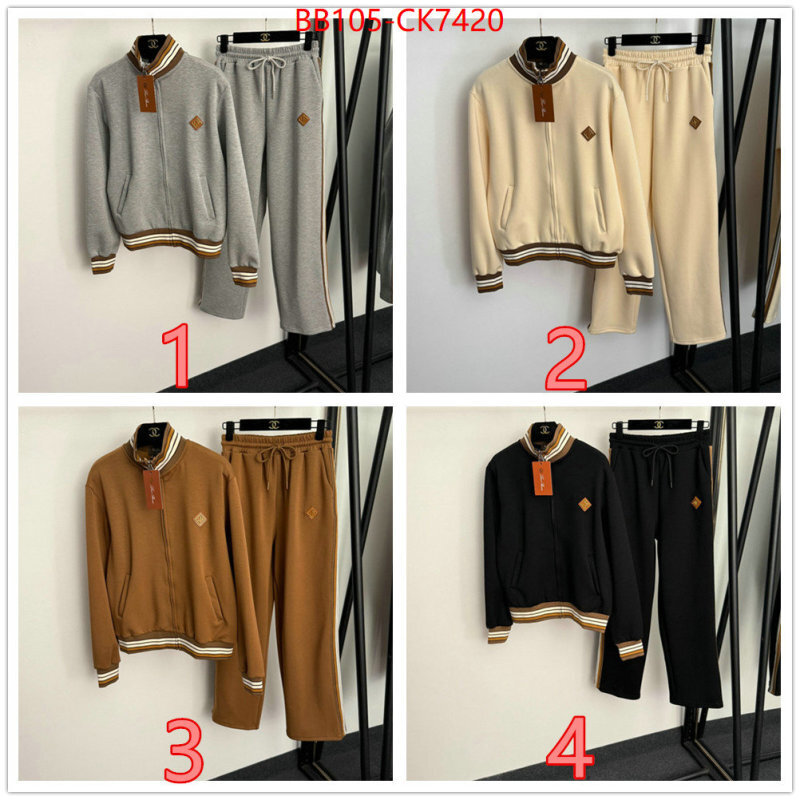 Clothing Set-Loro Piana what best replica sellers ID: CK7420 $: 105USD