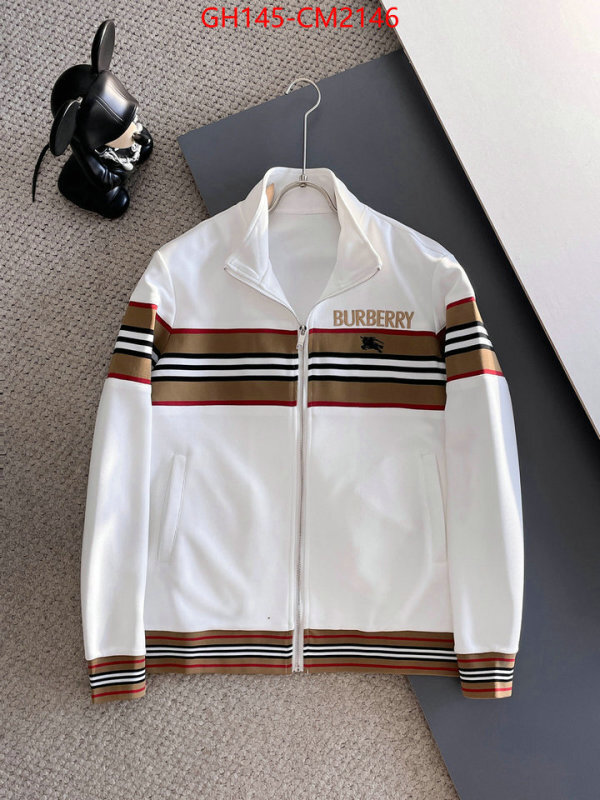 Clothing-Burberry replcia cheap ID: CM2146 $: 145USD