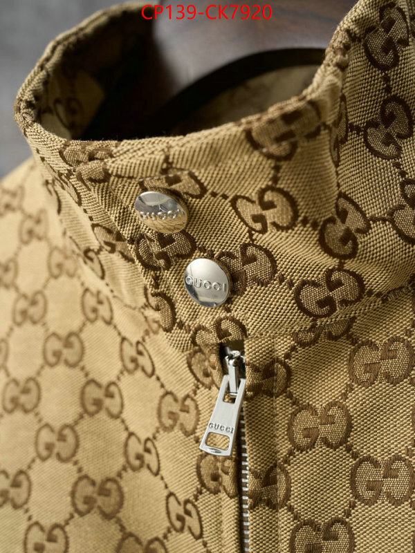 Clothing-Gucci is it illegal to buy ID: CK7920 $: 139USD