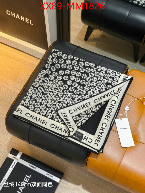 Scarf-Chanel luxury 7 star replica ID: MM1826 $: 89USD