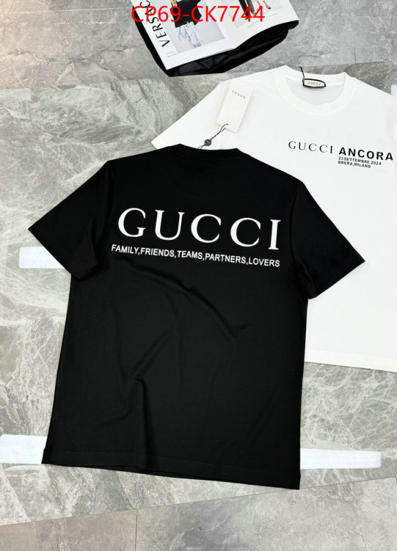 Clothing-Gucci what's the best place to buy replica ID: CK7744 $: 69USD