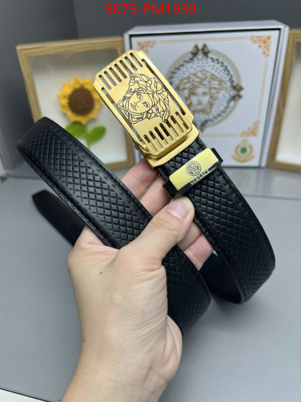 Belts-Versace aaaaa+ replica ID: PM1930 $: 75USD