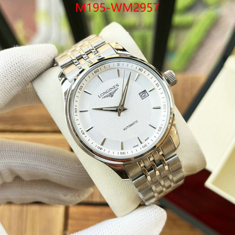 Watch(4A)-Longines buy high-quality fake ID: WM2957 $: 195USD-shoes yupoo Watch(4A)-Longines buy high-quality fake ID: WM2957 $: 195USD
