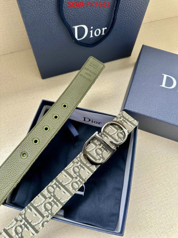 Belts-Dior fake ID: PK7662 $: 69USD